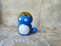 Figurine gachapon - Tanuki bleu