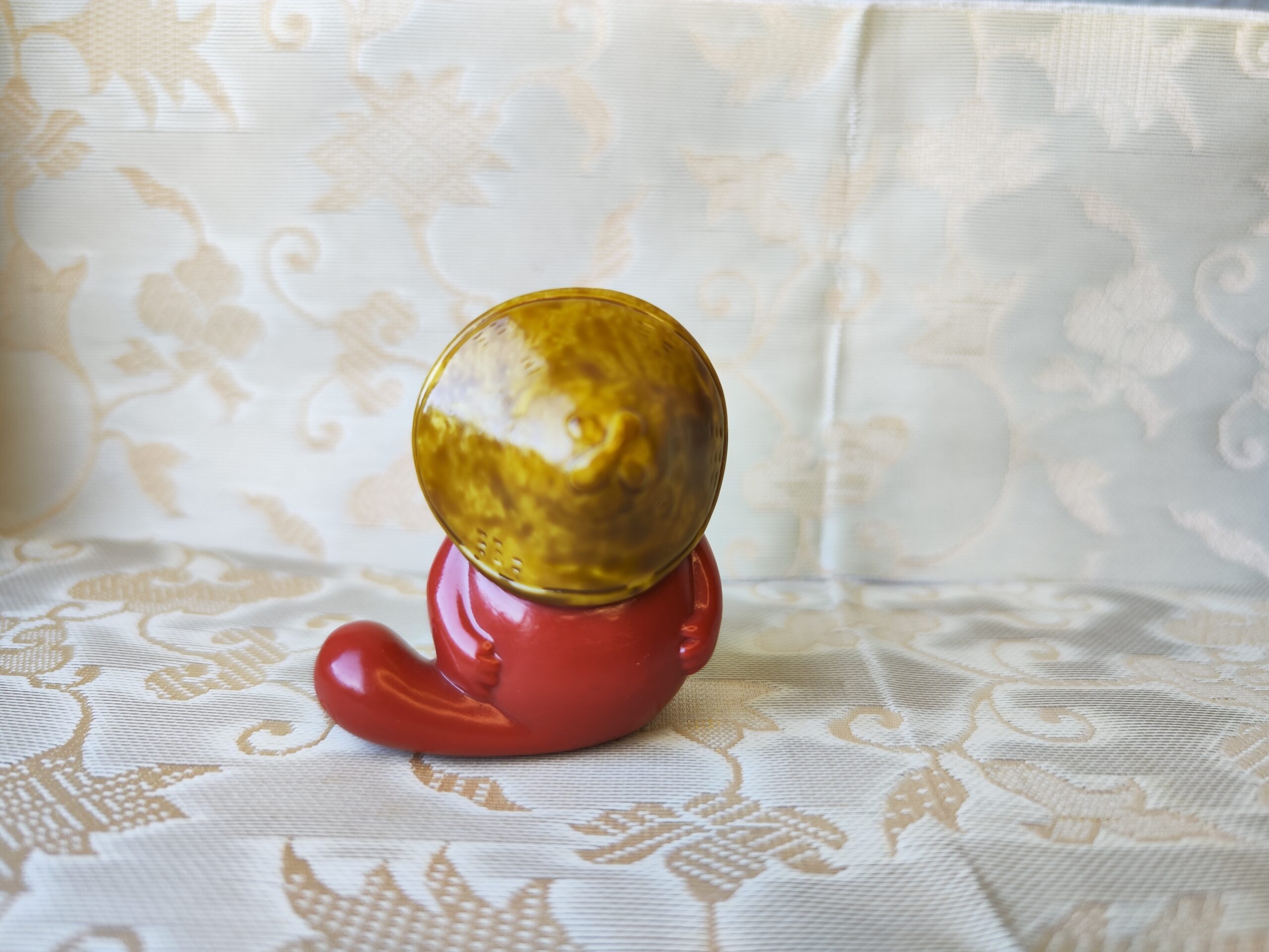 Figurine gachapon – Tanuki brun – Image 2