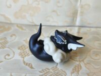 Figurine Gashapon – Dragon Noir sur Nuage