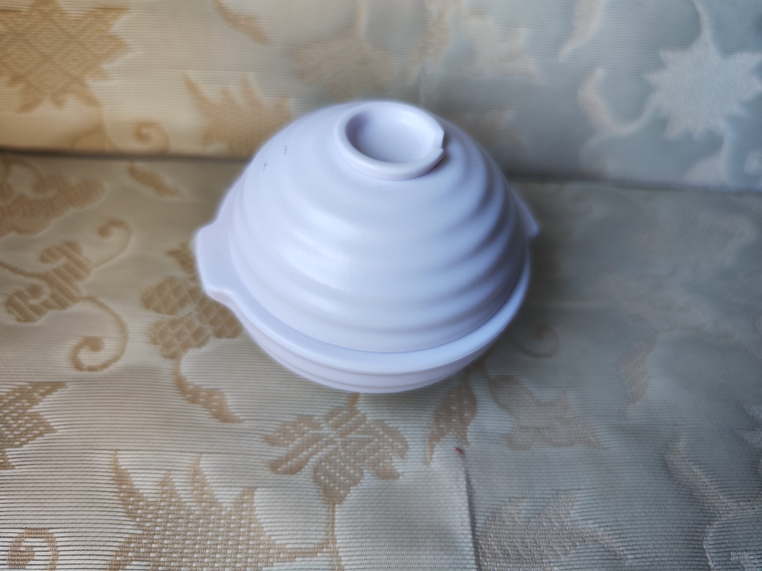 Gachapon Ringcolle Nekonabe – Bague chat blanc – Image 3